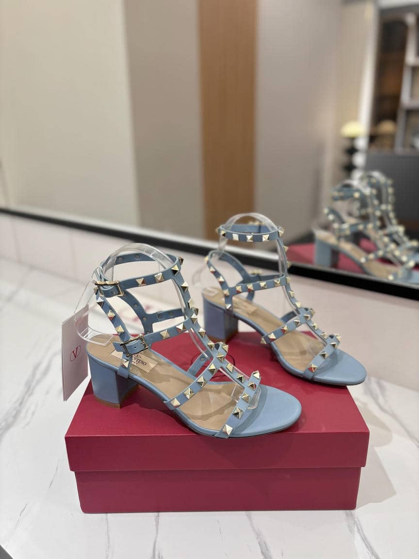 Valentino Sandal Rockstud 6.5cm9cm-9